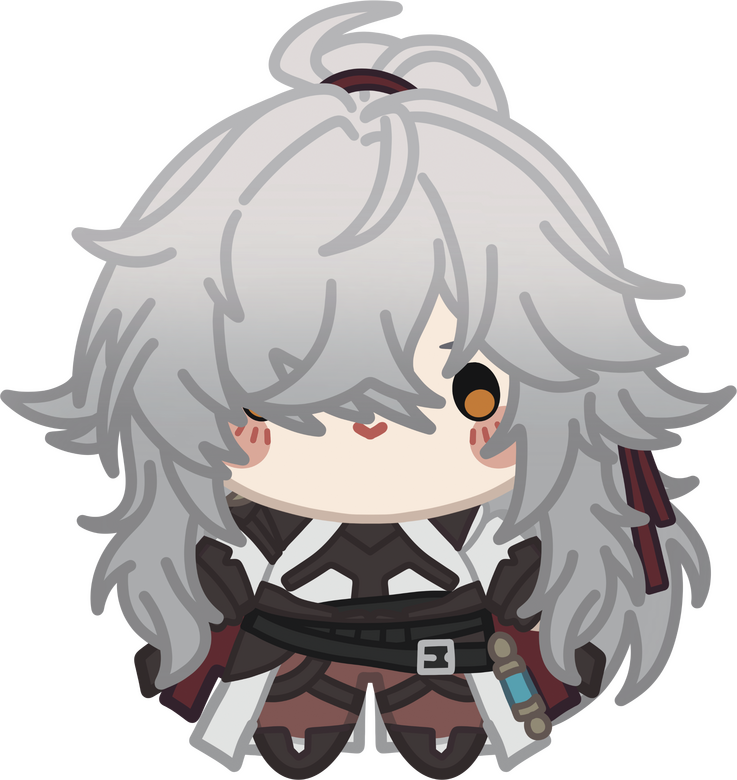 JING YUAN Sticker, Charm