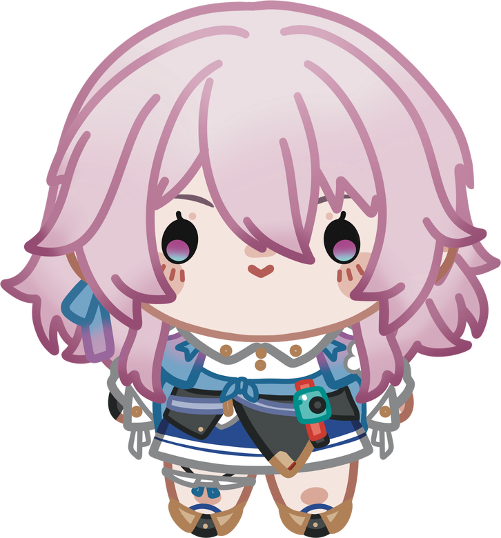 MARCH 7TH Sticker, Charm