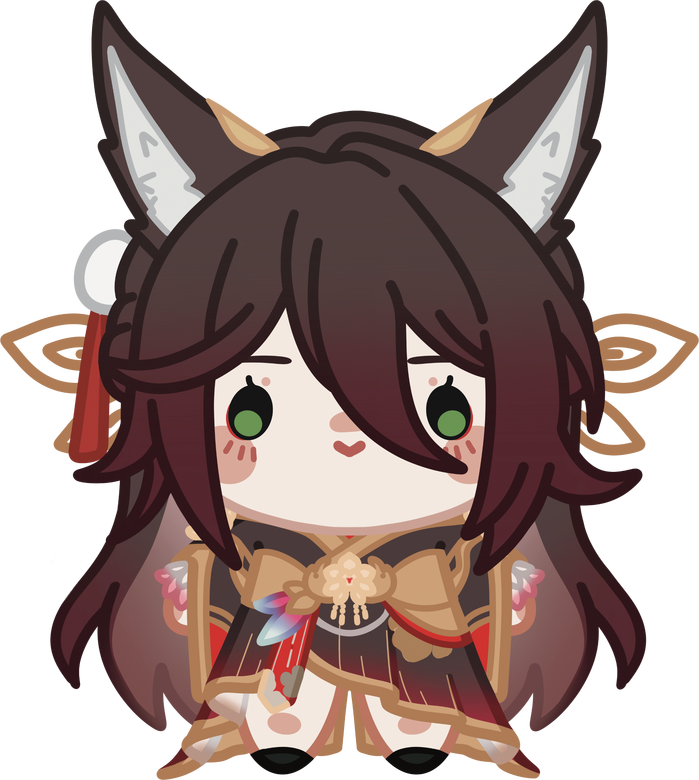 FUGUE Sticker, Charm
