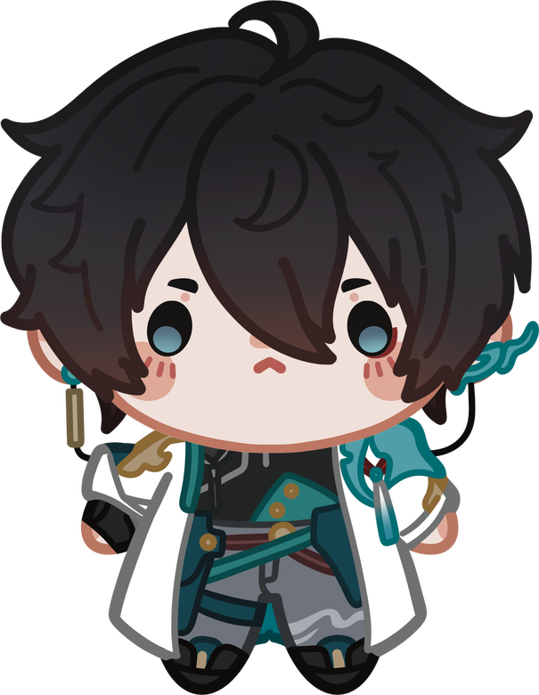 DAN HENG Sticker, Charm