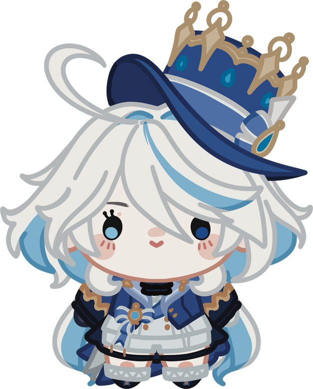 FURINA Sticker, Charm