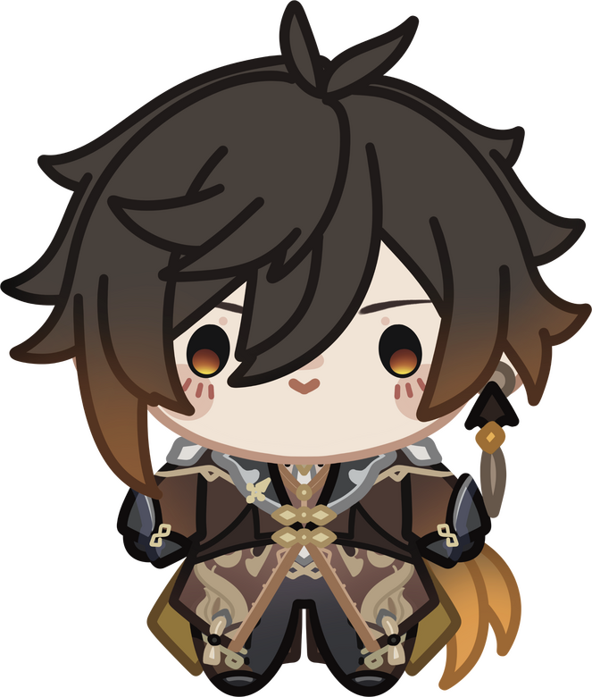 ZHONGLI Sticker, Charm