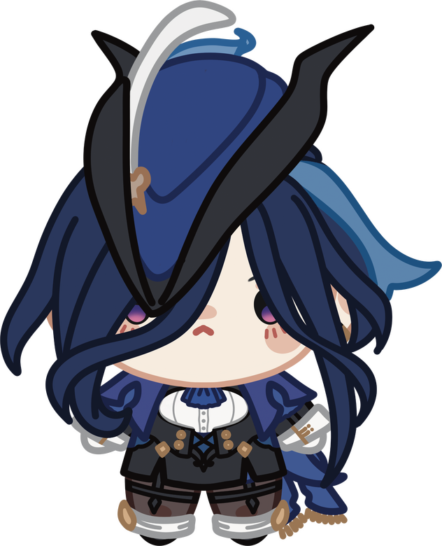 CLORINDE Sticker, Charm