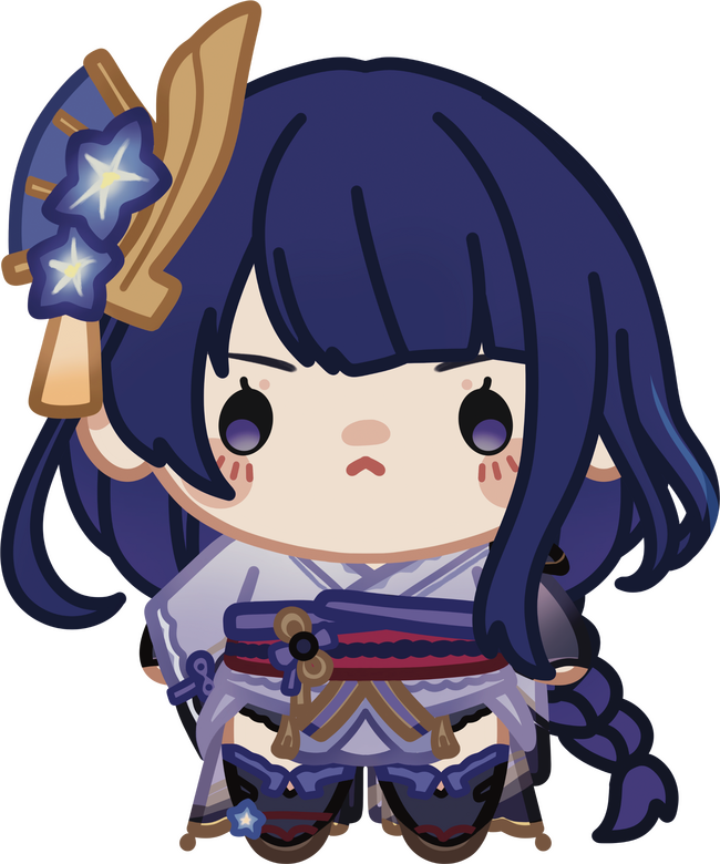 RAIDEN Sticker, Charm