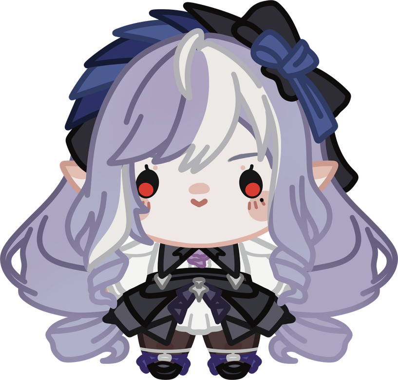 VIVIAN Sticker, Charm, Standee