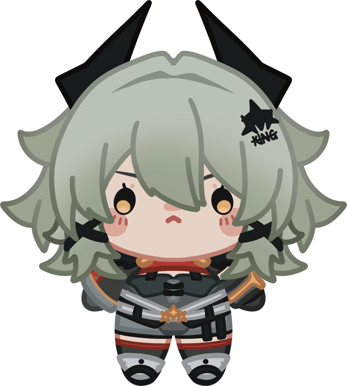 CAESAR Sticker, Charm, Standee