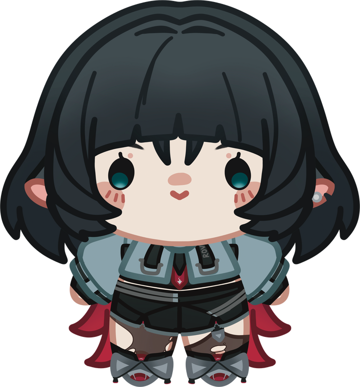 JANE DOE Sticker, Charm, Standee