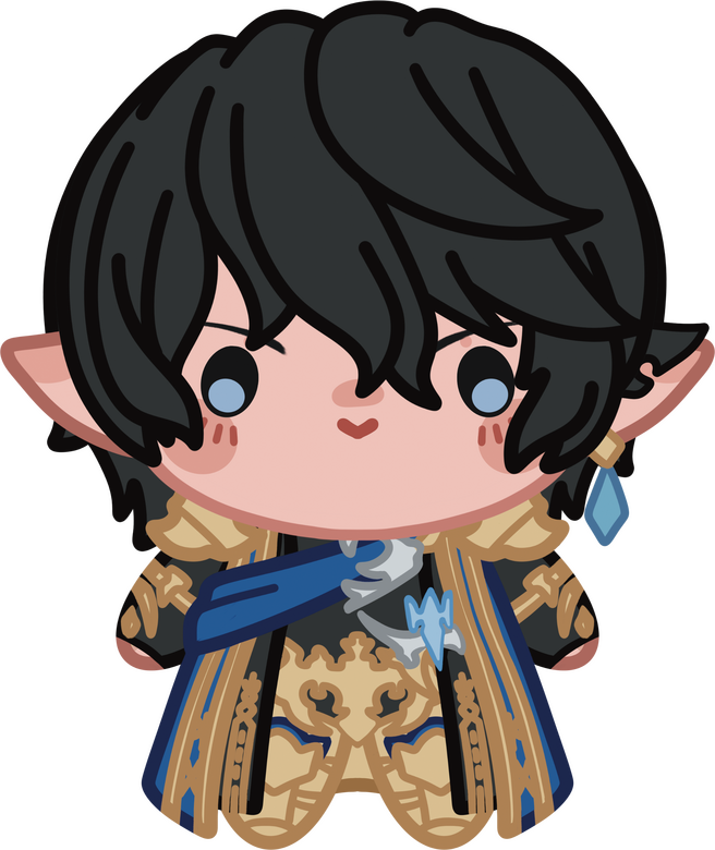 AYMERIC Sticker, Charm, Standee