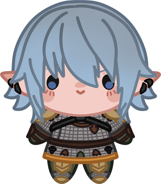 HAURCHEFANT Sticker, Charm, Standee