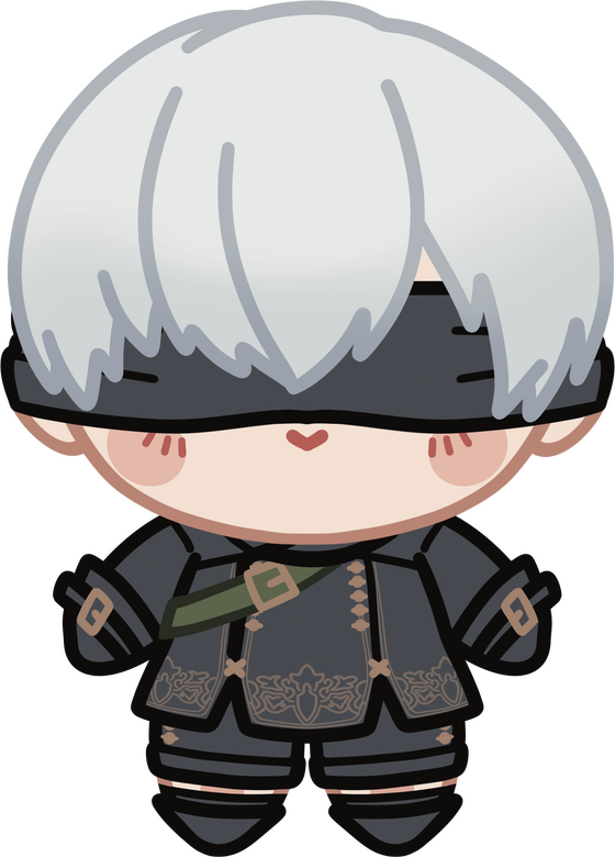 9S Sticker, Charm, Standee
