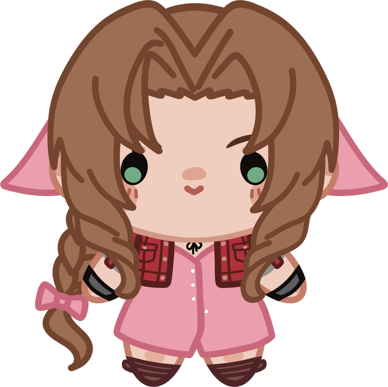 AERITH Sticker, Charm