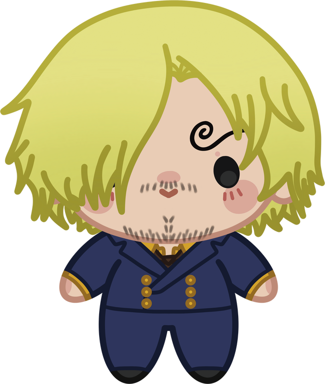 SANJI Sticker, Charm, Standee