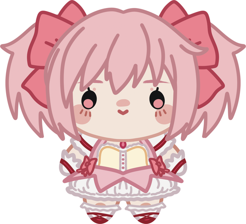 MADOKA Sticker, Charm, Standee