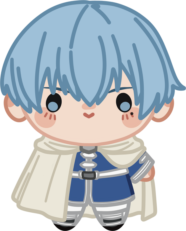 HIMMEL Sticker, Linked Charm, Standee