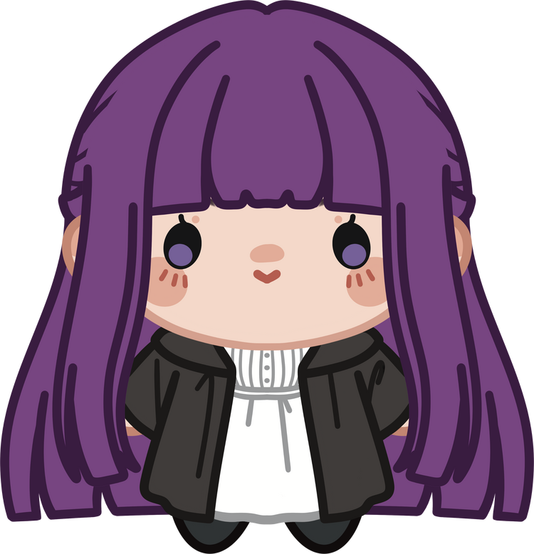 FERN Sticker, Linked Charm