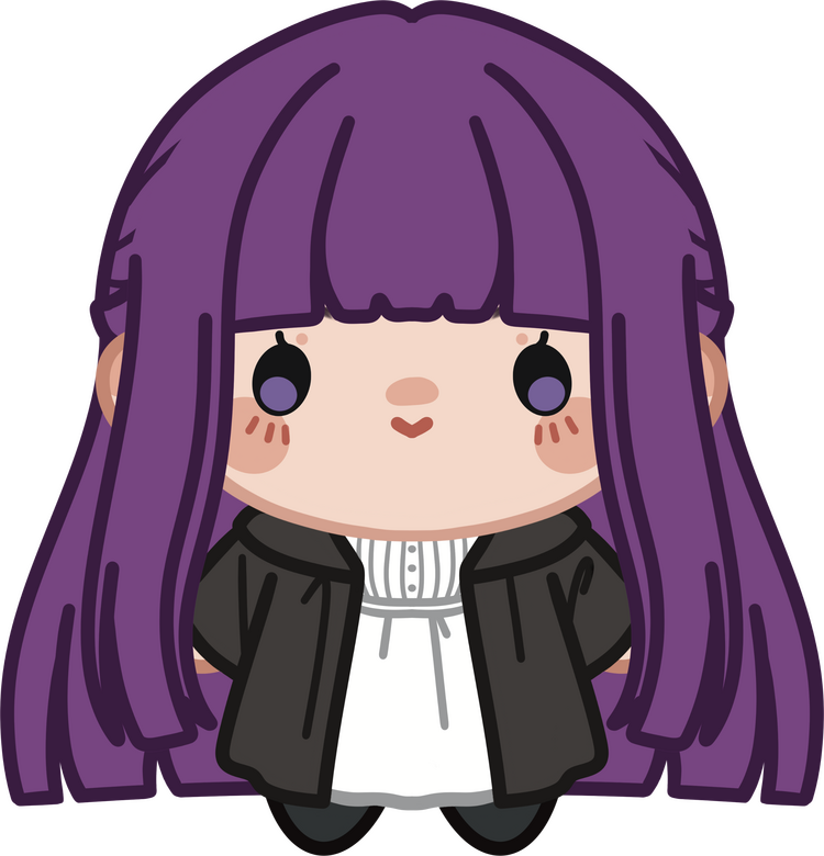 FERN Sticker, Linked Charm