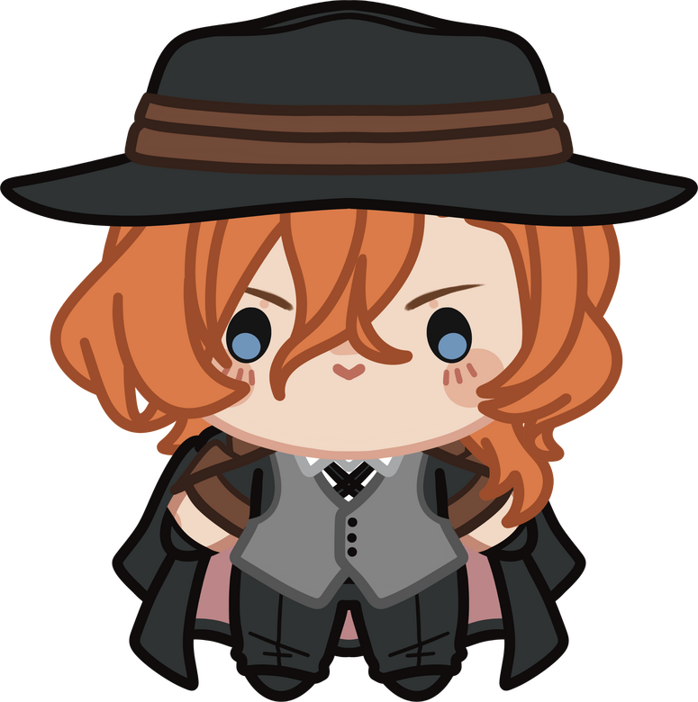 CHUYA Sticker, Charm, Standee