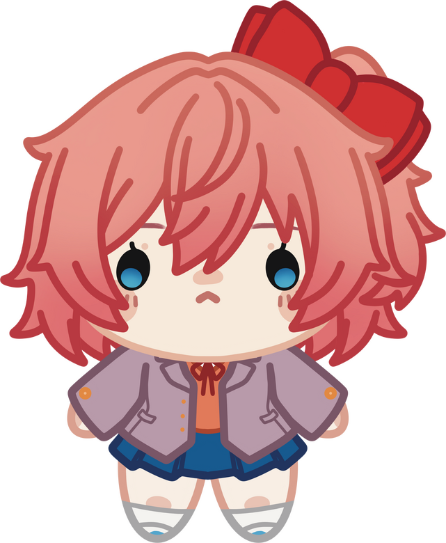 SAYORI Sticker, Linked Charm