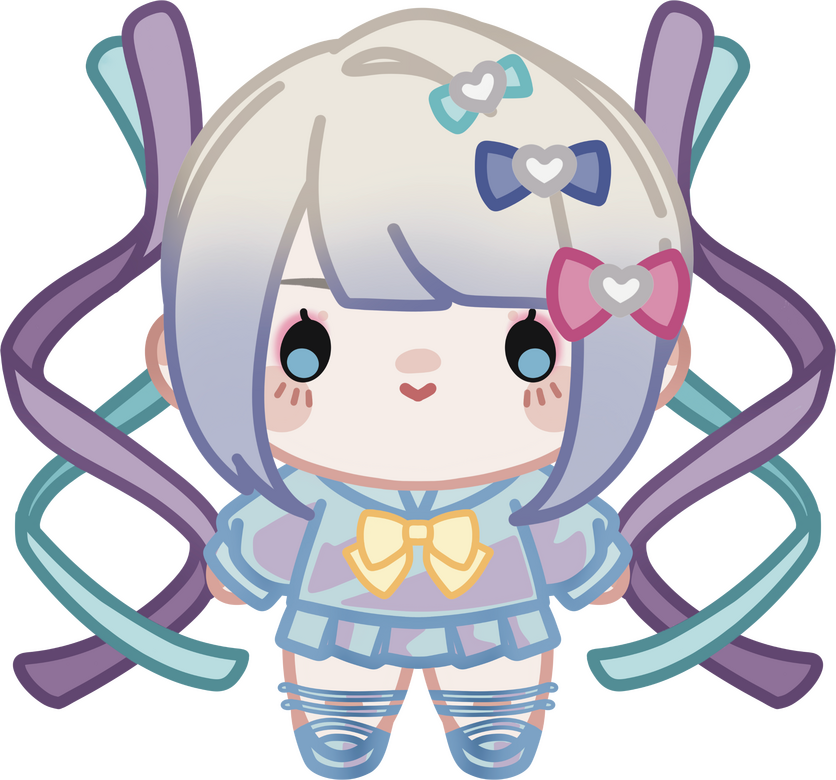 K-ANGEL Sticker, Charm, Standee