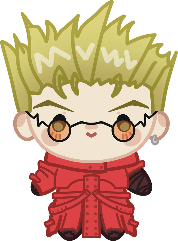 VASH Sticker, Charm, Standee