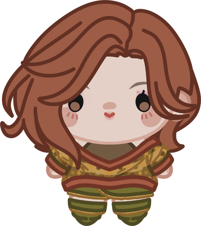 HACHI Sticker, Charm