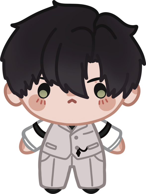 ZAYNE Sticker, Charm, Standee